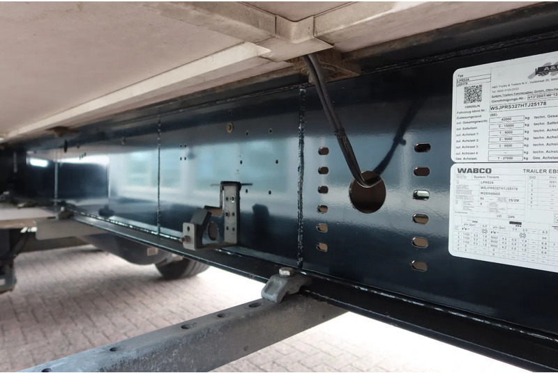 Semirremolque caja cerrada A&D Geisoleerd trailer, 3 asser, 2 x stuuras, LPRS24: foto 12