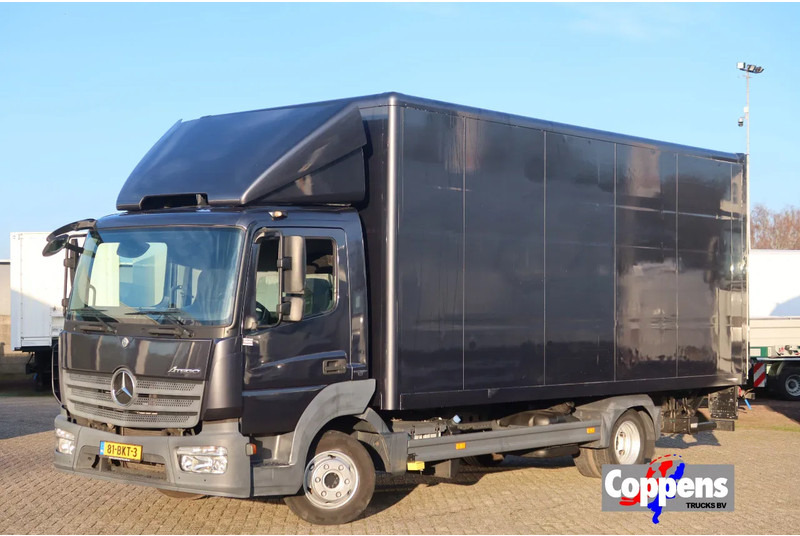 Mercedes-Benz Atego 818 L bak + klep grijs metallic € 14.650.- euro netto - Camión caja cerrada: foto 1 Mercedes-Benz Atego 818 L bak + klep grijs metallic € 14.650.- euro netto - Camión caja cerrada: foto 1