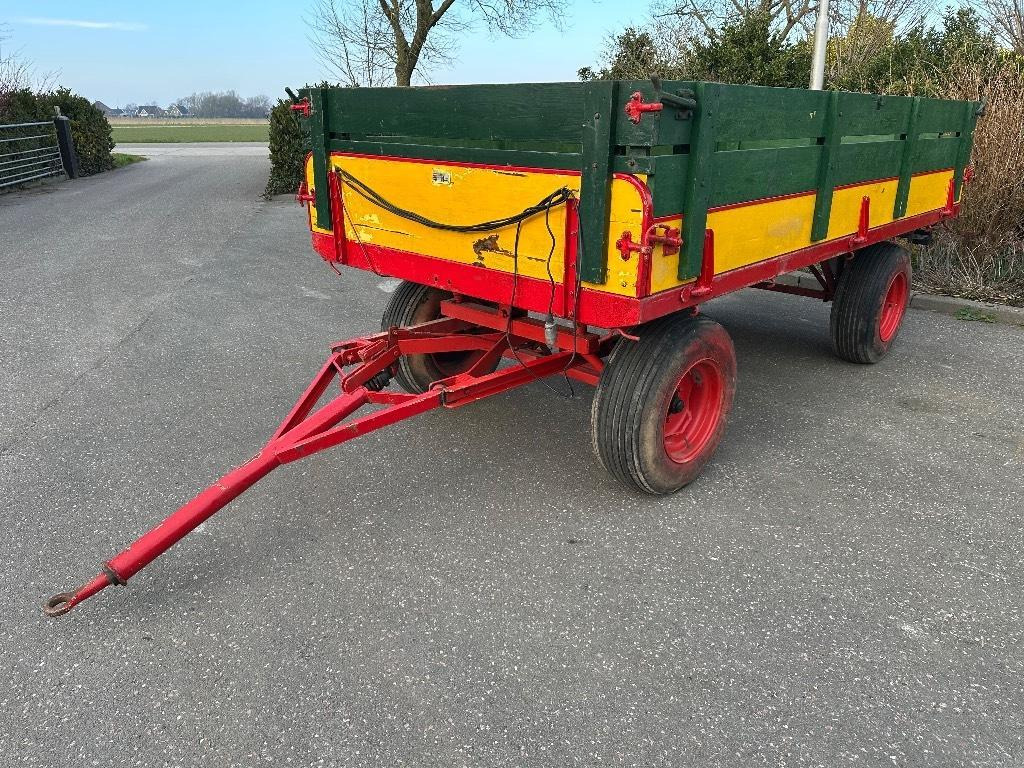 Miedema landbouwwagen vierwielige wagen schamelwagen - Remolque agrícola: foto 4 Miedema landbouwwagen vierwielige wagen schamelwagen - Remolque agrícola: foto 4