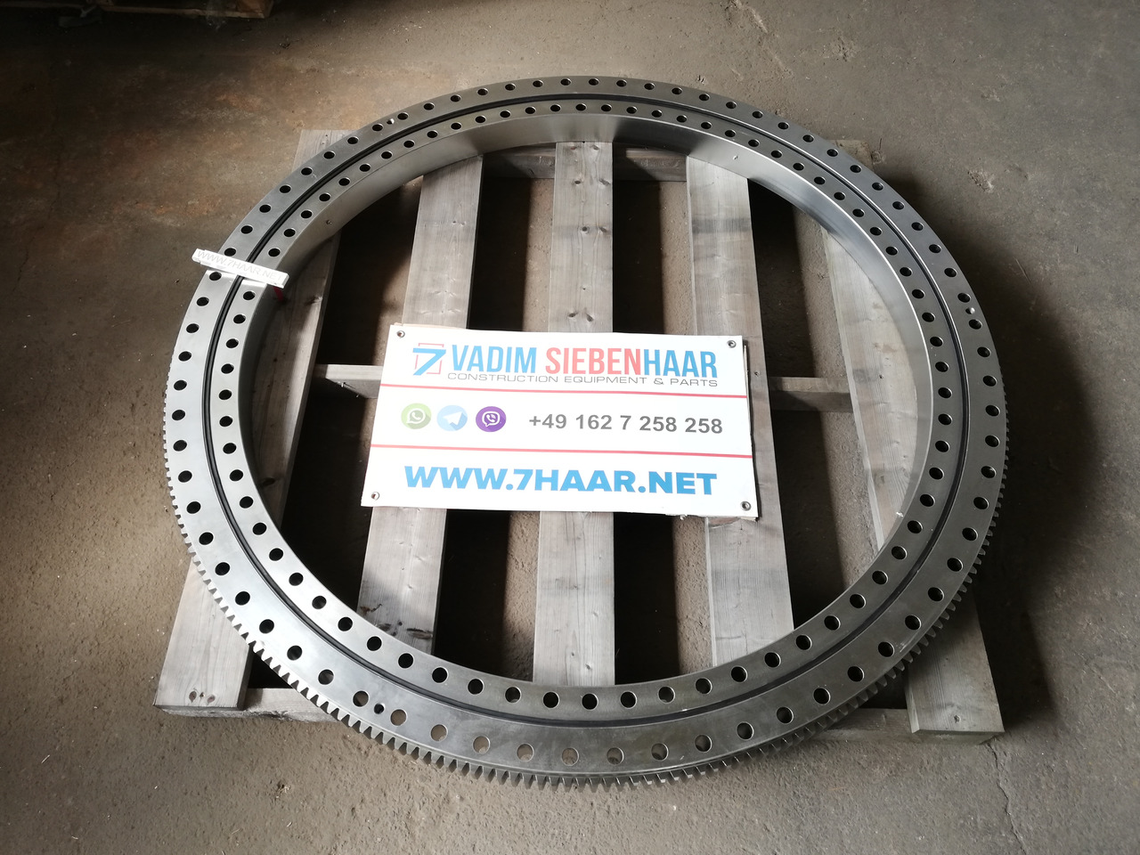 For KRUPP GMK5100, GMK5130-1, GMK5130-2 mobile crane - Corona de giro para Autogrúa: foto 1 For KRUPP GMK5100, GMK5130-1, GMK5130-2 mobile crane - Corona de giro para Autogrúa: foto 1