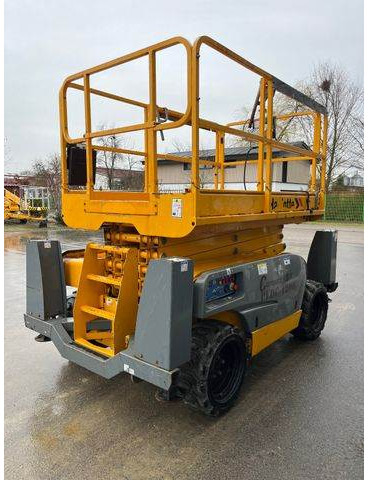 Plataforma de tijeras Haulotte Compact 12DX 12m Diesel Scherenarbeitsbühne 4x4: foto 7
