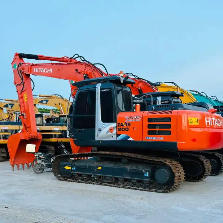 Japan Original 20t Excavator Hitachi Zx200-3g Zx200 Crawler Excavator With 6bg1 Engine Hitachi Excavator - Excavadora de cadenas: foto 1 Japan Original 20t Excavator Hitachi Zx200-3g Zx200 Crawler Excavator With 6bg1 Engine Hitachi Excavator - Excavadora de cadenas: foto 1