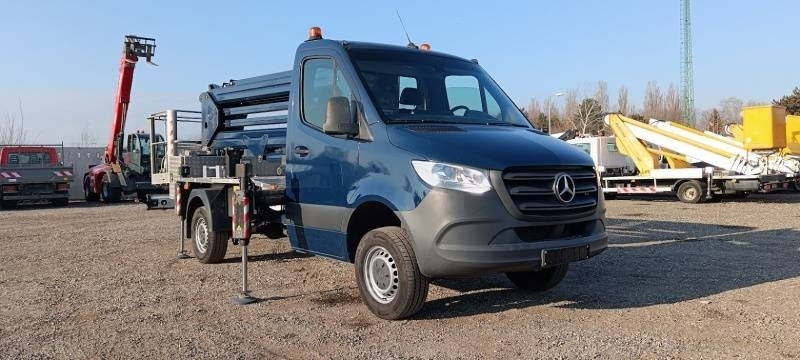 Mercedes-Benz Sprinter Ruthmann-Ecoline RS200 - 20m - 250 kg - Camión con plataforma elevadora: foto 1 Mercedes-Benz Sprinter Ruthmann-Ecoline RS200 - 20m - 250 kg - Camión con plataforma elevadora: foto 1