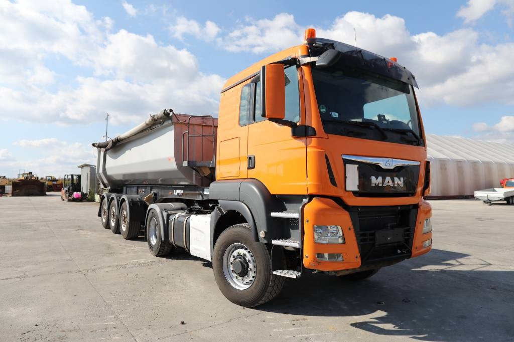 MAN TGS 18.480 4x4 Truck + Carnehl CHKS/AH Aluminium T - Camión volquete: foto 1 MAN TGS 18.480 4x4 Truck + Carnehl CHKS/AH Aluminium T - Camión volquete: foto 1