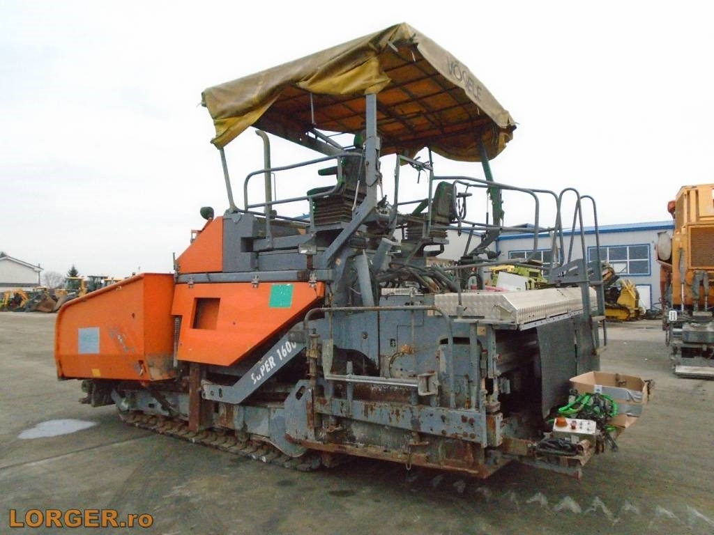 Vögele Super 1600 - Pavimentadora de asfalto: foto 2 Vögele Super 1600 - Pavimentadora de asfalto: foto 2