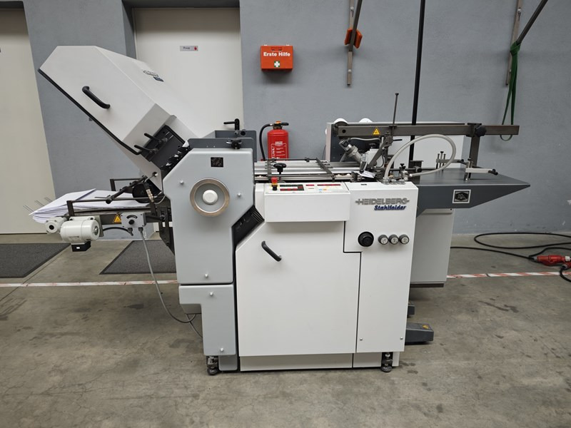 Heidelberg, Heidelberg/Stahl Heidelberg Stahlfolder Ti 40 I 2009 - Plegadora de papel: foto 1 Heidelberg, Heidelberg/Stahl Heidelberg Stahlfolder Ti 40 I 2009 - Plegadora de papel: foto 1