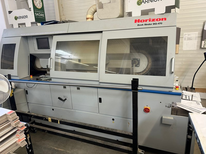Horizon BQ-470 PUR | 2016 | 117 000 - Encuadernadora: foto 1 Horizon BQ-470 PUR | 2016 | 117 000 - Encuadernadora: foto 1