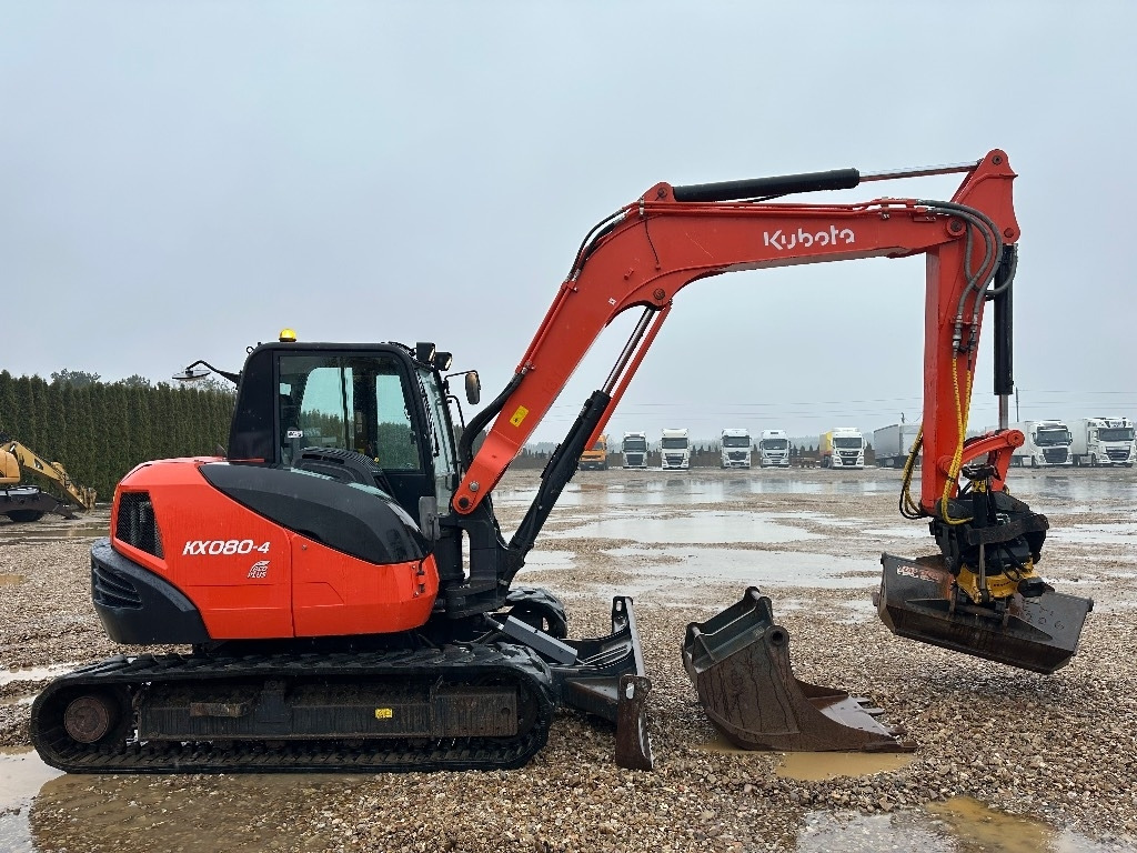 Kubota KX 080-4 ENGCON - Miniexcavadora: foto 5 Kubota KX 080-4 ENGCON - Miniexcavadora: foto 5