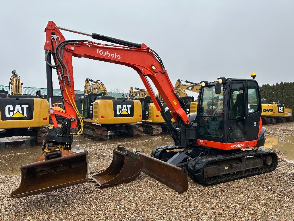 Kubota KX 080-4 ENGCON - Miniexcavadora: foto 1 Kubota KX 080-4 ENGCON - Miniexcavadora: foto 1