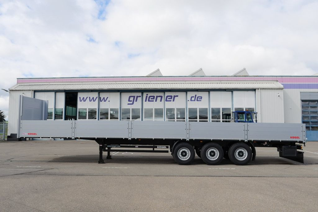 Kögel SN24/ BW 800 mm/144 x rungent. BPW/ LENKACHSE - Semirremolque plataforma/ Caja abierta: foto 4 Kögel SN24/ BW 800 mm/144 x rungent. BPW/ LENKACHSE - Semirremolque plataforma/ Caja abierta: foto 4
