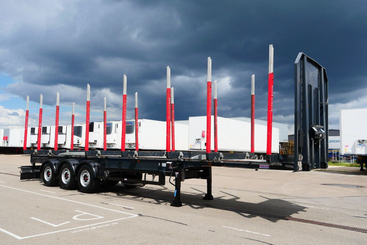 Schwarzmüller Y serie /RUNGENSATTEL HOLZ ECCO STEEL 9to /8 x - Semirremolque maderero: foto 2 Schwarzmüller Y serie /RUNGENSATTEL HOLZ ECCO STEEL 9to /8 x - Semirremolque maderero: foto 2