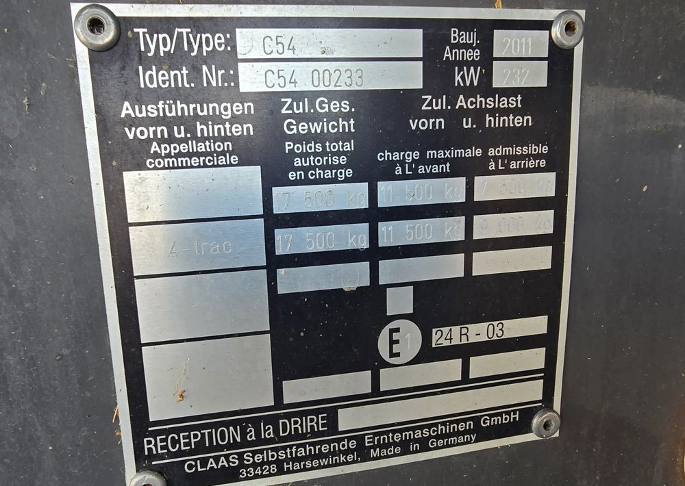 Claas Lexion 650 - Cosechadora de granos: foto 5 Claas Lexion 650 - Cosechadora de granos: foto 5