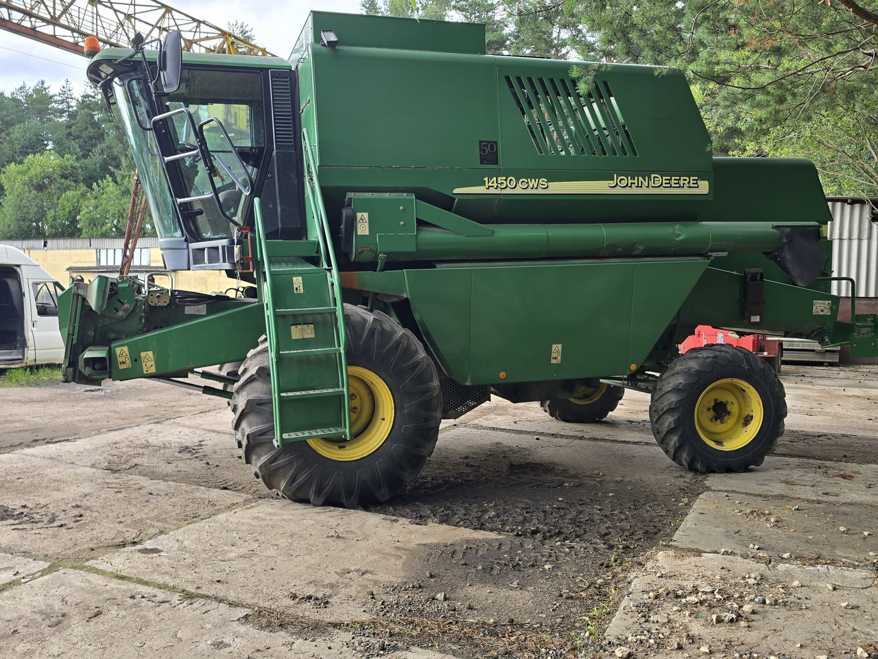 JOHN DEERE 1450 CWS - Cosechadora de granos: foto 2 JOHN DEERE 1450 CWS - Cosechadora de granos: foto 2
