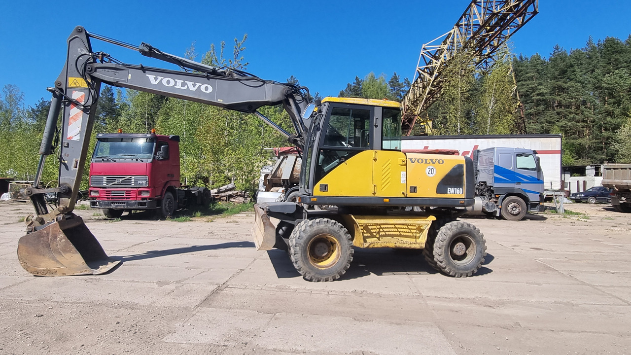 Volvo EW160 - Excavadora de ruedas: foto 2 Volvo EW160 - Excavadora de ruedas: foto 2