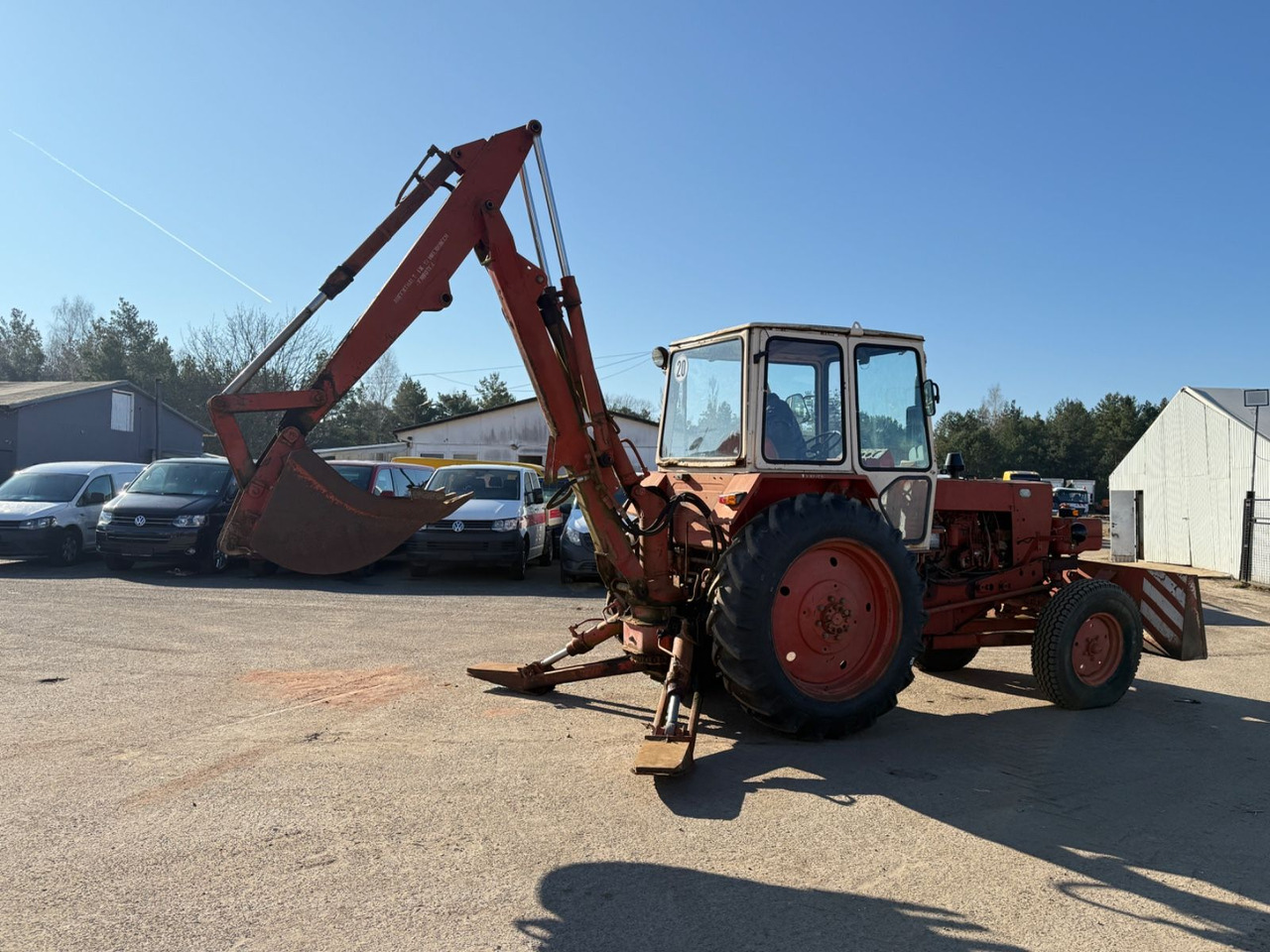 Retroexcavadora Belarus 30-2621B Baggerlader große Kabine: foto 8