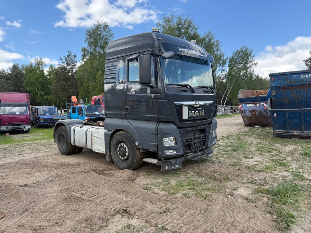 Cabeza tractora MAN TGX 18.500 Hydrodrive Kipphydraulik Motorschaden: foto 8