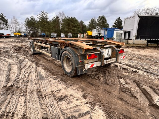 Remolque multilift/ Portacontenedores de cadenas Hüffermann HAR 1870 L Schlitten - Abrollanhänger: foto 6 Remolque multilift/ Portacontenedores de cadenas Hüffermann HAR 1870 L Schlitten - Abrollanhänger: foto 6