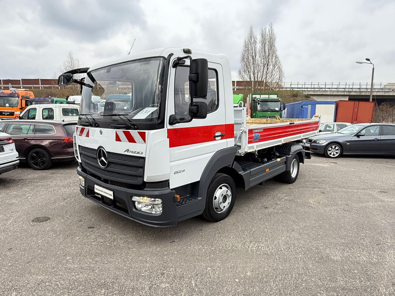 Mercedes-Benz Atego 823 Kipper - Camión volquete: foto 3 Mercedes-Benz Atego 823 Kipper - Camión volquete: foto 3