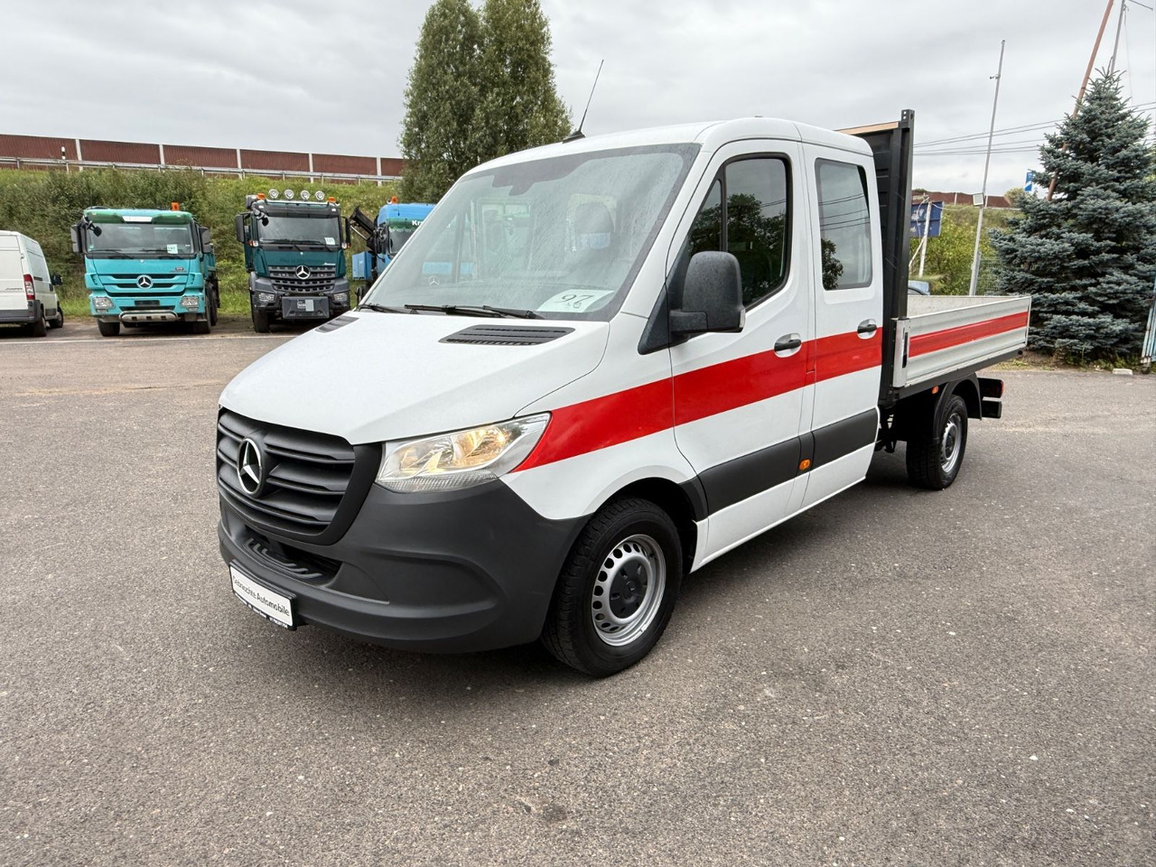 Mercedes-Benz Sprinter 217 Pritsche DoKa - Furgoneta caja abierta, Furgoneta combi: foto 3 Mercedes-Benz Sprinter 217 Pritsche DoKa - Furgoneta caja abierta, Furgoneta combi: foto 3