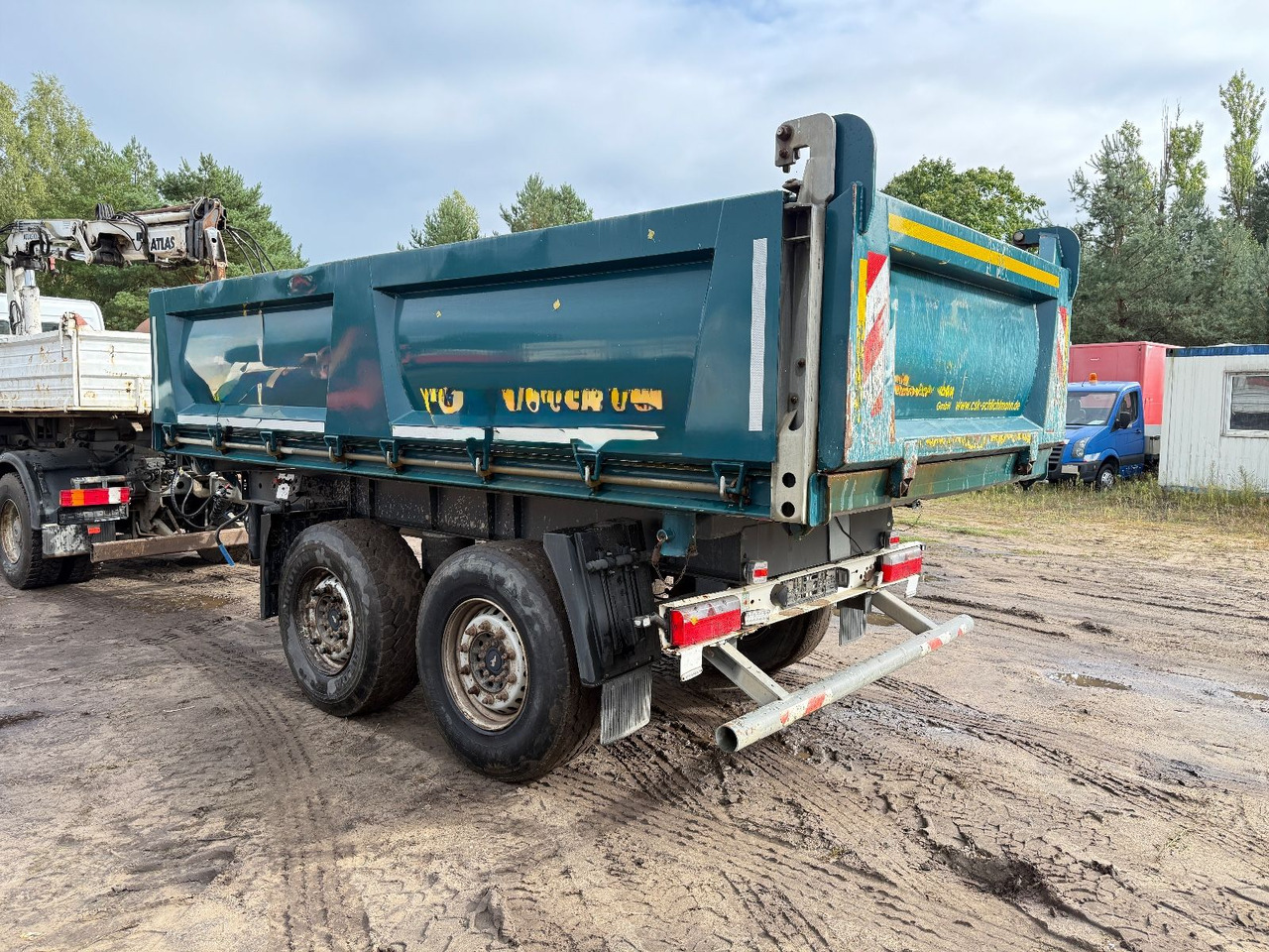 Schmitz Cargobull ZKI 18 Dreiseitenkipper - Remolque volquete: foto 5 Schmitz Cargobull ZKI 18 Dreiseitenkipper - Remolque volquete: foto 5