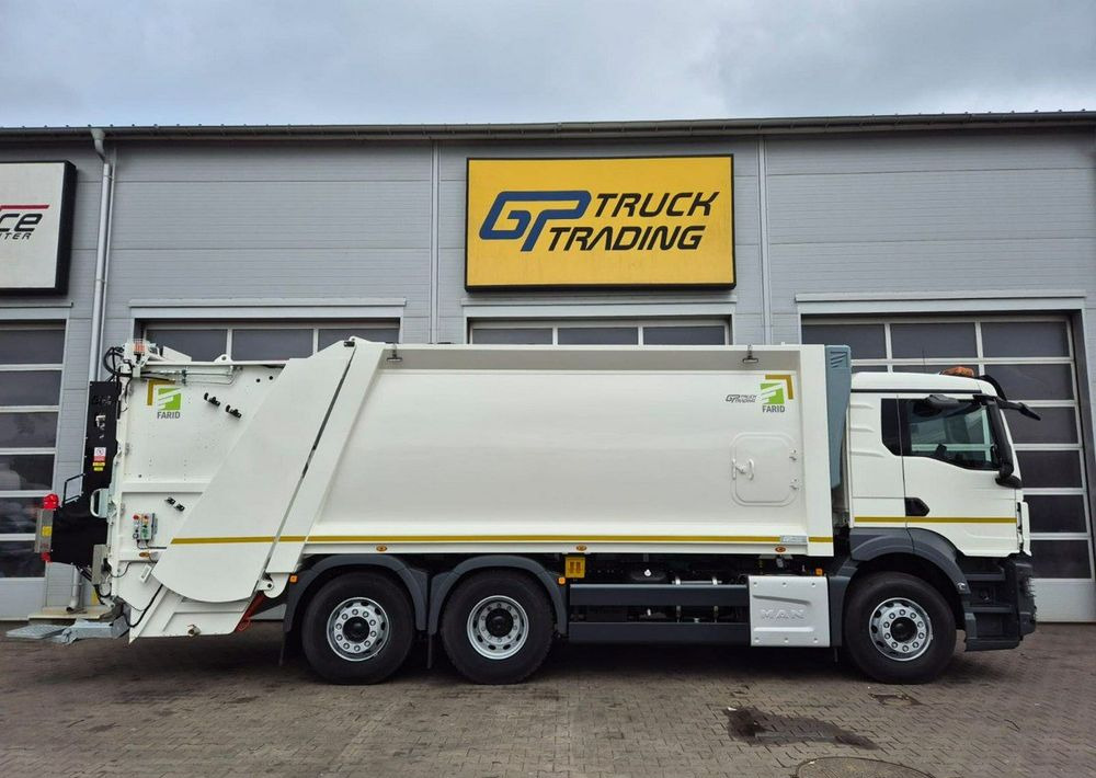 MAN TGS 26.330, zabudowa Farid, wrzutnik automatyczny - Camión de basura: foto 4 MAN TGS 26.330, zabudowa Farid, wrzutnik automatyczny - Camión de basura: foto 4