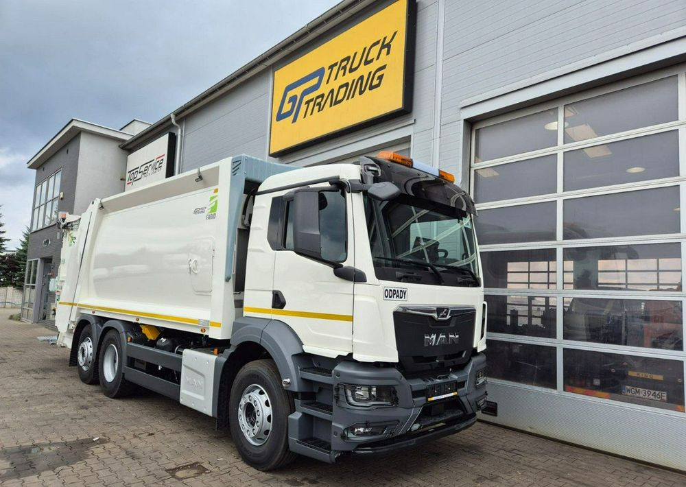 MAN TGS 26.330, zabudowa Farid, wrzutnik automatyczny - Camión de basura: foto 3 MAN TGS 26.330, zabudowa Farid, wrzutnik automatyczny - Camión de basura: foto 3