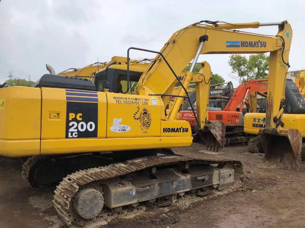 Komatsu PC200LC-7 - Excavadora de cadenas: foto 1 Komatsu PC200LC-7 - Excavadora de cadenas: foto 1