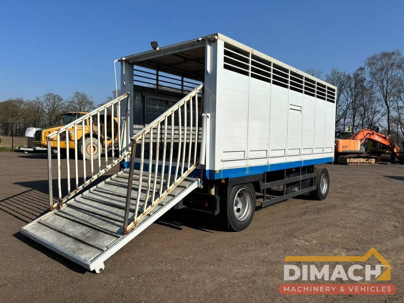 LEVEQUES Veetransport aanhanger livestock trailer 1 laag! - Remolque agrícola: foto 2 LEVEQUES Veetransport aanhanger livestock trailer 1 laag! - Remolque agrícola: foto 2