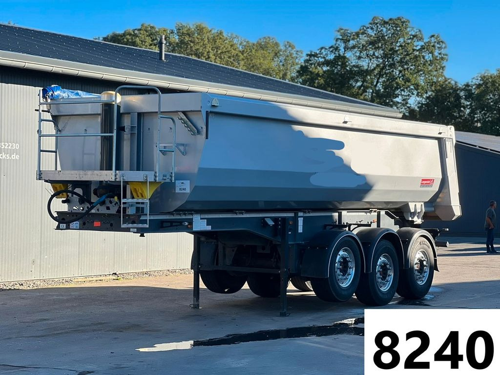 Semirremolque volquete Langendorf SKS HS24 Stahlmulde Lift Achse ALU: foto 1