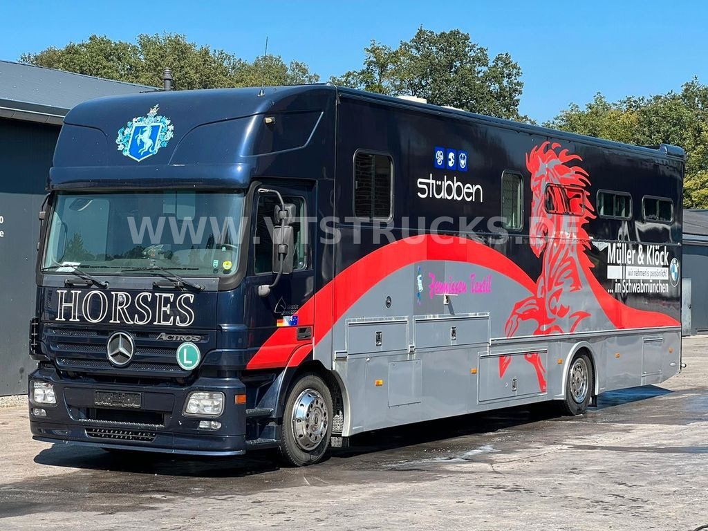 Camión para caballos Mercedes-Benz Actros 1836 Pferdetransporter+Wohnabteil 6.Pferd: foto 1