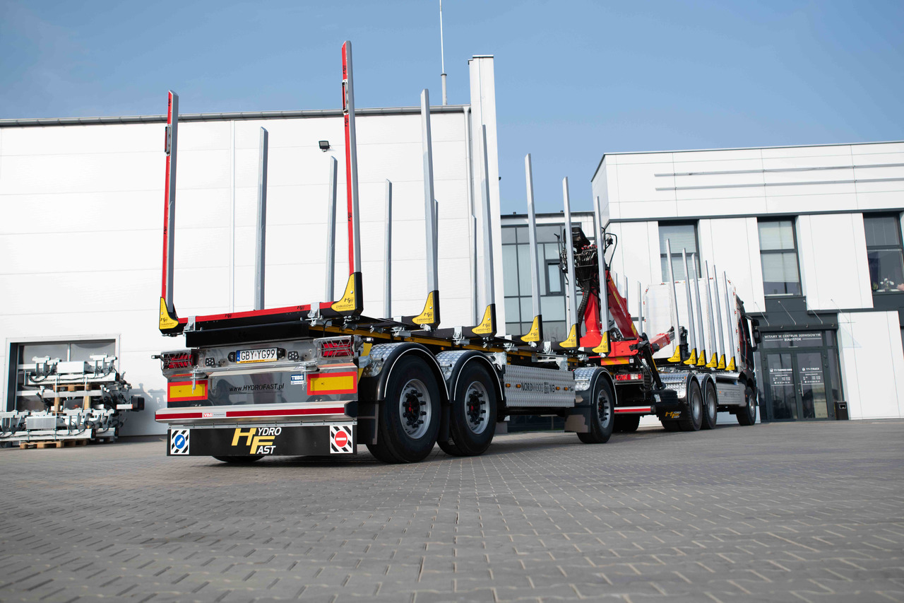 Hydrofast Przyczepa 3 - osiowa / 3 axles trailer for timber transport / 3 Achsen Anhänger für Holztransport - Remolque maderero: foto 5 Hydrofast Przyczepa 3 - osiowa / 3 axles trailer for timber transport / 3 Achsen Anhänger für Holztransport - Remolque maderero: foto 5