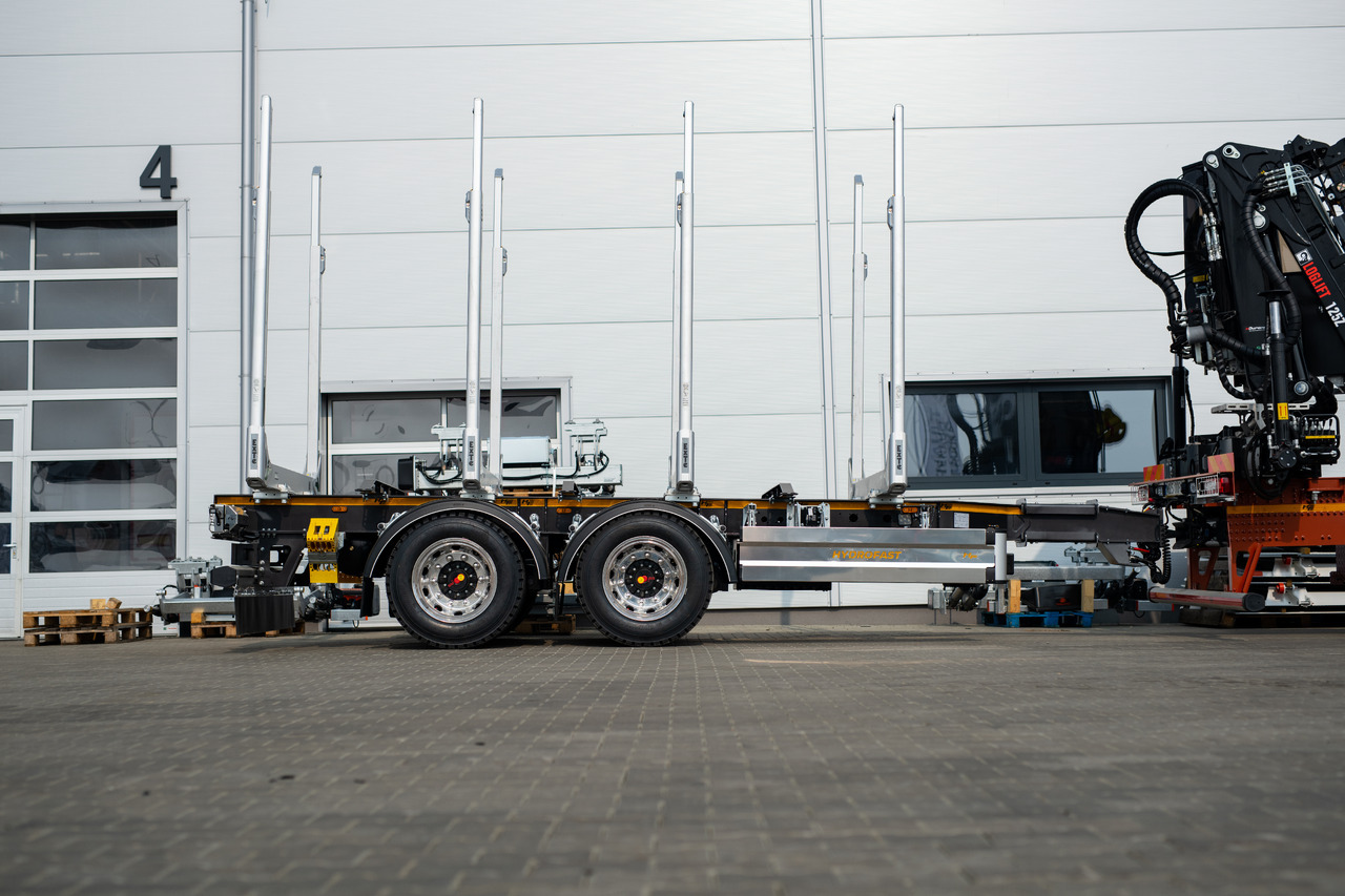 Hydrofast Przyczepa tandem od przewozu drewna na stanie / Timber tandem trailer in stock /Tandem-Anhänger aus Holz/ - Remolque maderero: foto 1 Hydrofast Przyczepa tandem od przewozu drewna na stanie / Timber tandem trailer in stock /Tandem-Anhänger aus Holz/ - Remolque maderero: foto 1