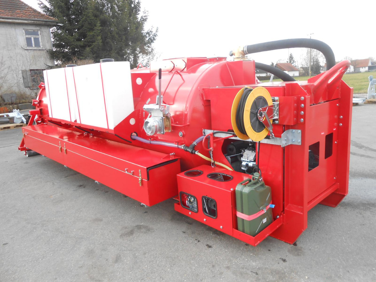 S-Vac 8.5m³ Saugfass Druckfass Vacuum suction systems are are fully integrated at the HDD jobsite from today. - Perforadora: foto 1 S-Vac 8.5m³ Saugfass Druckfass Vacuum suction systems are are fully integrated at the HDD jobsite from today. - Perforadora: foto 1