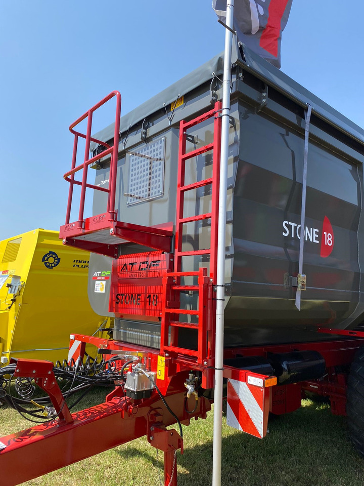 Ando Tech Tandemkipper / Trailer / Remorque / Rimorchio / Монолитный прицеп / Przyczepa skorupowa 16,3 t - Remolque volquete agrícola: foto 3 Ando Tech Tandemkipper / Trailer / Remorque / Rimorchio / Монолитный прицеп / Przyczepa skorupowa 16,3 t - Remolque volquete agrícola: foto 3