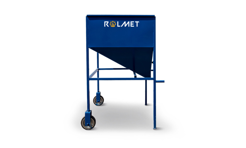 ROLMET Vorratstrichter / Hopper / Trémie / Cesto di carico / Tolva de rodillos / Принимающая корзина / Kosz zasypowy - Maquinaria para patatas: foto 2 ROLMET Vorratstrichter / Hopper / Trémie / Cesto di carico / Tolva de rodillos / Принимающая корзина / Kosz zasypowy - Maquinaria para patatas: foto 2