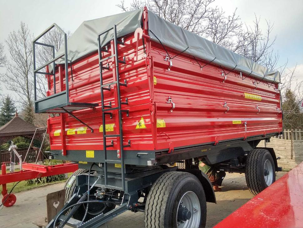 Techmont Anhänger / Trailer / Remorque / Rimorchio / Прицеп двухоосный бортовой / Przyczepa dwuosiowa PTD16 12 t - Remolque volquete agrícola: foto 5 Techmont Anhänger / Trailer / Remorque / Rimorchio / Прицеп двухоосный бортовой / Przyczepa dwuosiowa PTD16 12 t - Remolque volquete agrícola: foto 5