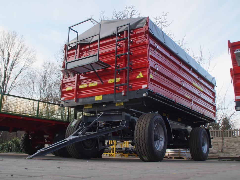 Techmont Anhänger / Trailer / Remorque / Rimorchio / Прицеп двухоосный бортовой / Przyczepa dwuosiowa PTD16 12 t - Remolque volquete agrícola: foto 1 Techmont Anhänger / Trailer / Remorque / Rimorchio / Прицеп двухоосный бортовой / Przyczepa dwuosiowa PTD16 12 t - Remolque volquete agrícola: foto 1