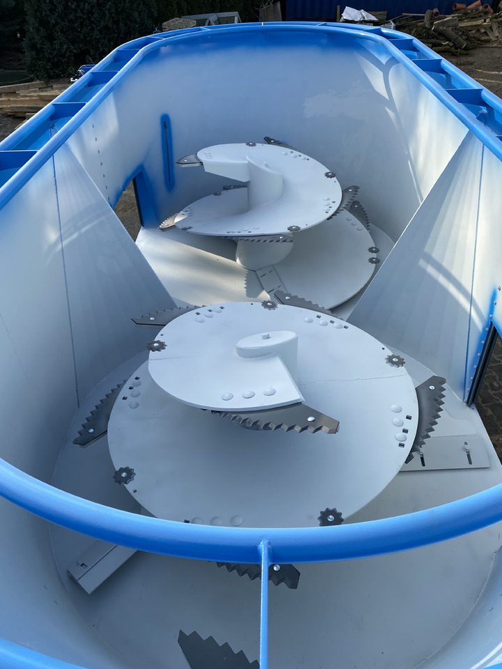 ZAMET Futtermischwagen / Feed mixer / Melangeuse / Carro miscelatore / Vagoneta 2 sinfines / Кормораздатчик 2 шнека / Wóz paszowy 14 m3 - Desensiladora: foto 5 ZAMET Futtermischwagen / Feed mixer / Melangeuse / Carro miscelatore / Vagoneta 2 sinfines / Кормораздатчик 2 шнека / Wóz paszowy 14 m3 - Desensiladora: foto 5