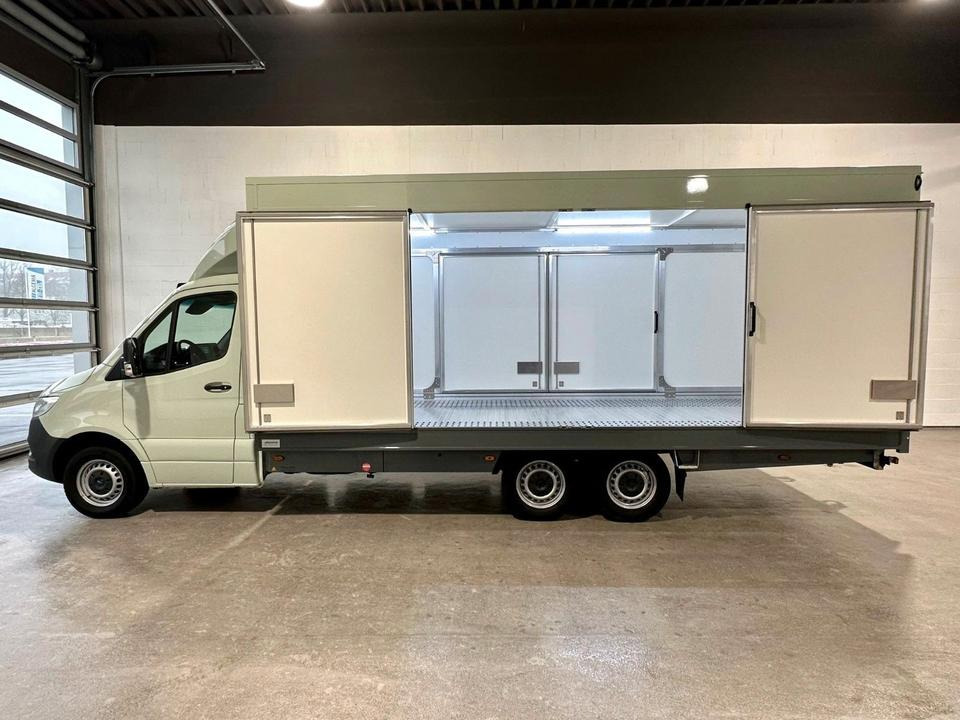 Algema Mercedes Sprinter 616 ALGEMA BLITZLADER 2 Koffer - Camión portavehículos, Furgoneta: foto 3 Algema Mercedes Sprinter 616 ALGEMA BLITZLADER 2 Koffer - Camión portavehículos, Furgoneta: foto 3
