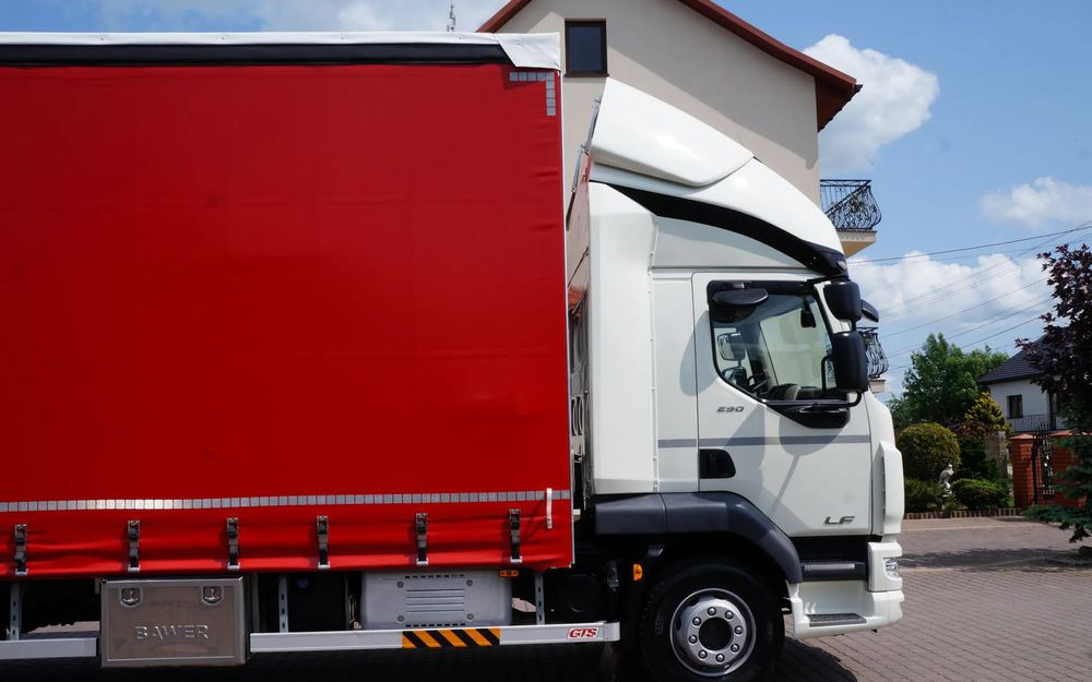 DAF LF 290 EURO 6 FIRANKA DŁ. 8.6m 21 PALET ŁAD 8.250 KG - Camión lona: foto 3 DAF LF 290 EURO 6 FIRANKA DŁ. 8.6m 21 PALET ŁAD 8.250 KG - Camión lona: foto 3