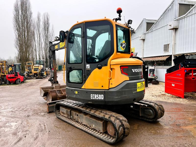 Volvo ECR58D Mini-pelle à chenille 6T - Miniexcavadora: foto 3 Volvo ECR58D Mini-pelle à chenille 6T - Miniexcavadora: foto 3