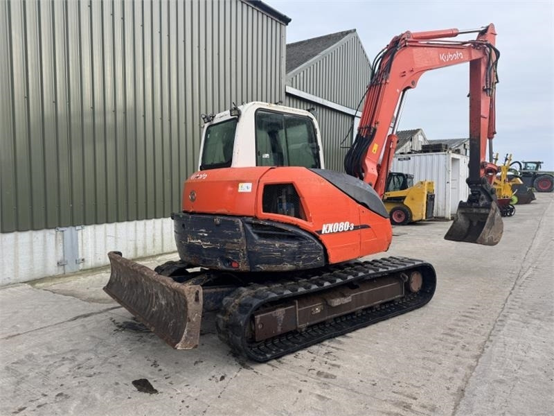 Kubota Kubota KX080-3 Digger - Excavadora de cadenas: foto 4 Kubota Kubota KX080-3 Digger - Excavadora de cadenas: foto 4