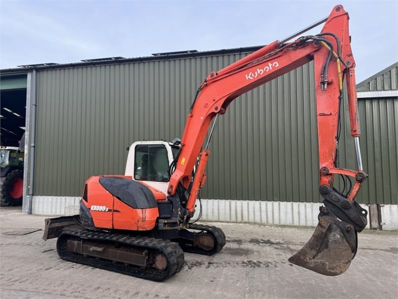 Kubota Kubota KX080-3 Digger - Excavadora de cadenas: foto 3 Kubota Kubota KX080-3 Digger - Excavadora de cadenas: foto 3