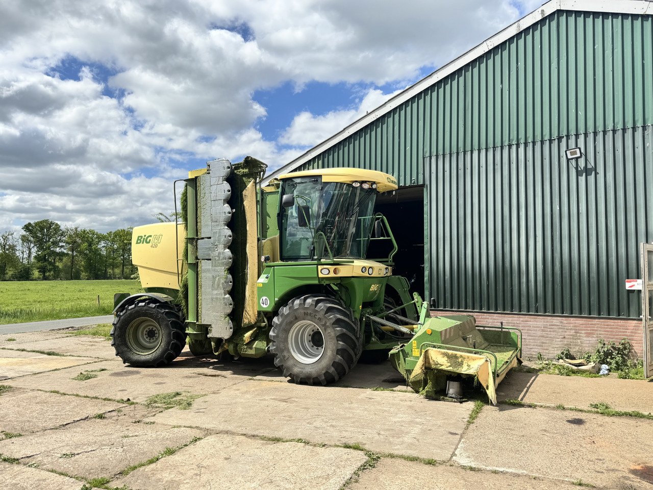 Segadora Krone Big M 420 CV: foto 9