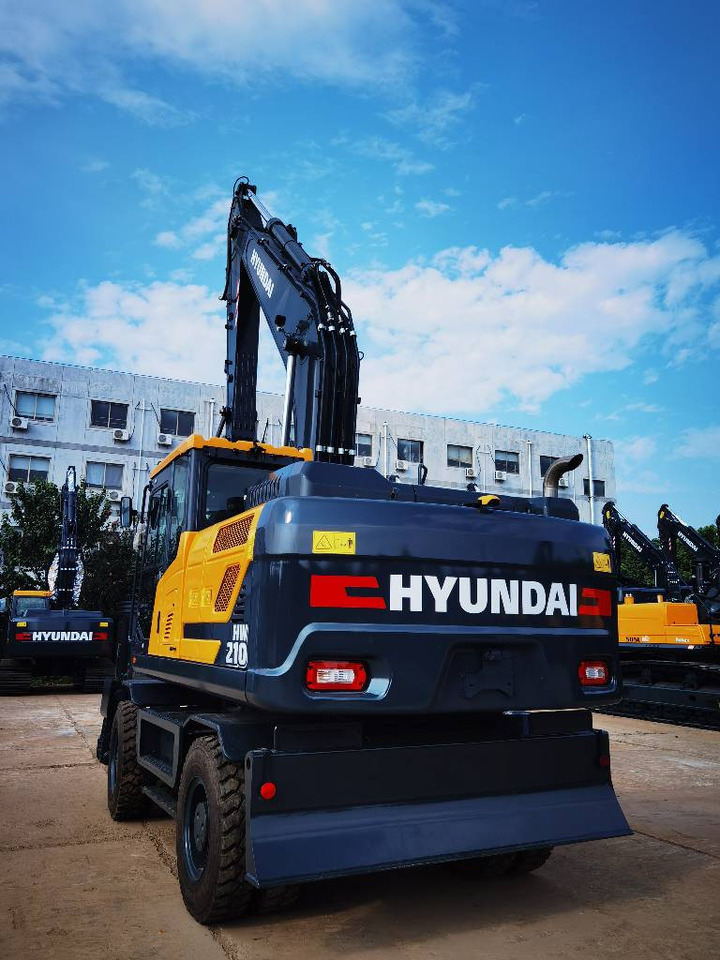 Hyundai 210W-9 - Excavadora de ruedas: foto 3 Hyundai 210W-9 - Excavadora de ruedas: foto 3