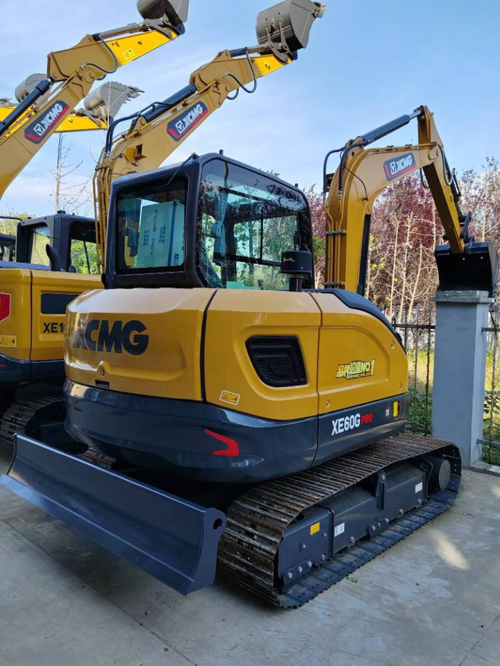 Miniexcavadora nuevo XCMG 100% new XE 60 G pro: foto 1
