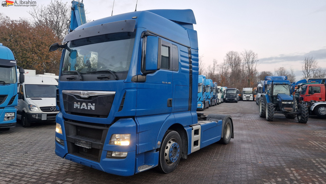 MAN 18.480 TGX XLX Retarder 2x Tank deutsches Fahrzeug, einsatzbereit - Cabeza tractora: foto 1 MAN 18.480 TGX XLX Retarder 2x Tank deutsches Fahrzeug, einsatzbereit - Cabeza tractora: foto 1