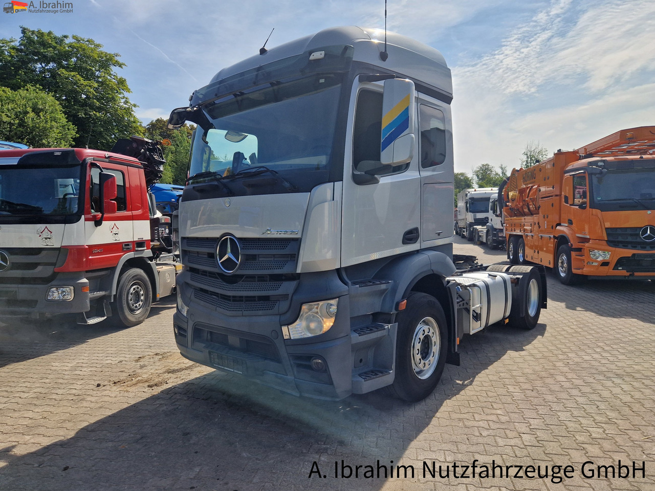 Mercedes-Benz 1845 Retarder, Klima, Navi Schneeketten, Euro 5 - Cabeza tractora: foto 1 Mercedes-Benz 1845 Retarder, Klima, Navi Schneeketten, Euro 5 - Cabeza tractora: foto 1