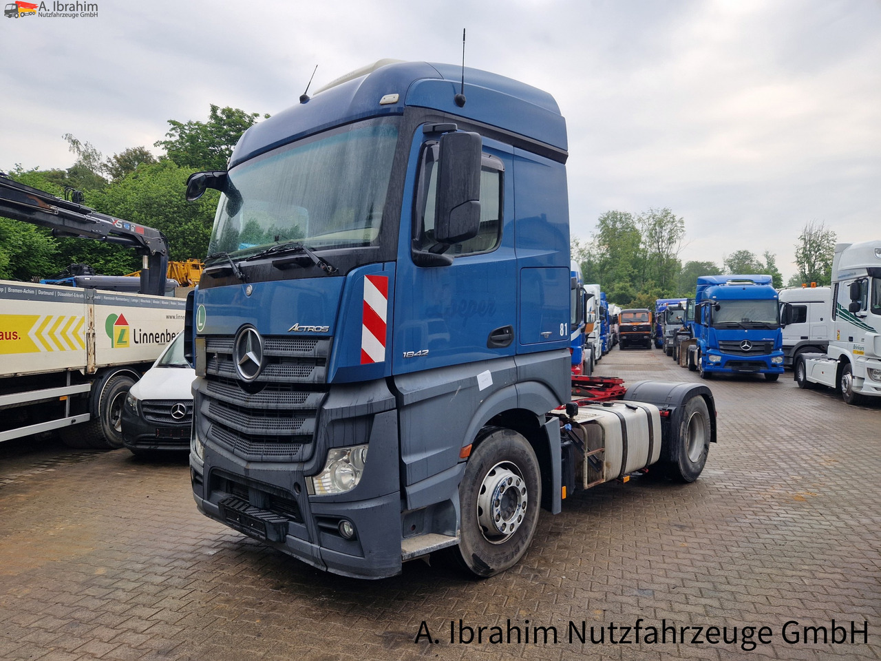 Mercedes-Benz DB 1842, Kipphydraulik deutsches Fahrzeug Retarder, Standklima - Cabeza tractora: foto 1 Mercedes-Benz DB 1842, Kipphydraulik deutsches Fahrzeug Retarder, Standklima - Cabeza tractora: foto 1