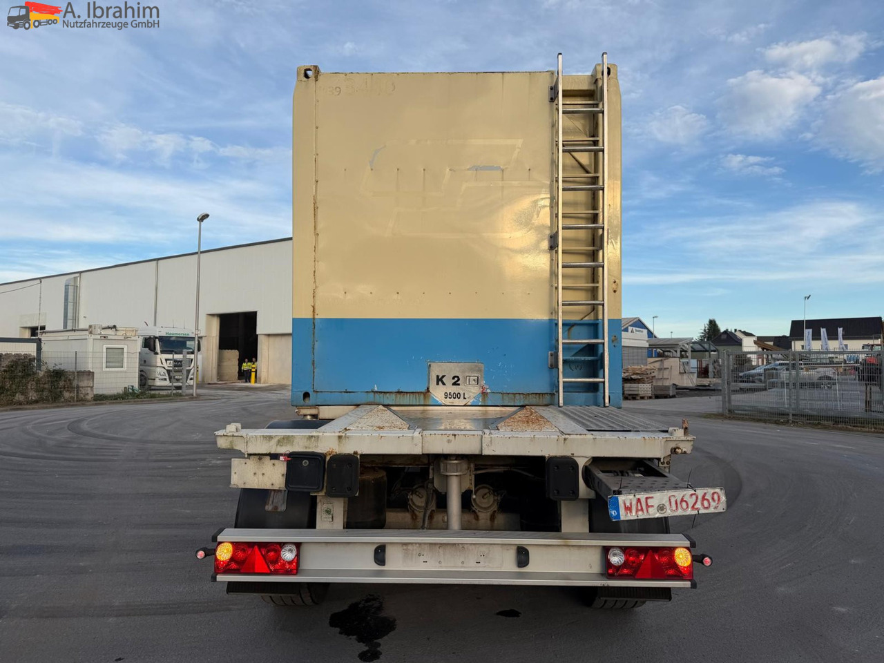 Semirremolque cisterna Feldbinder Lebensmittel Tank Container 26500 L | 2 Kammern | Heizung | 20 ft | Edelstahl: foto 9 Semirremolque cisterna Feldbinder Lebensmittel Tank Container 26500 L | 2 Kammern | Heizung | 20 ft | Edelstahl: foto 9